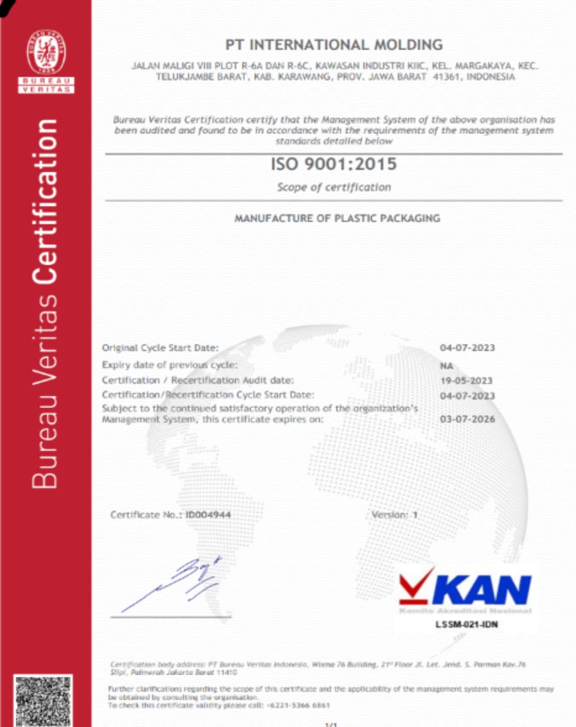 ISO 9001:2015