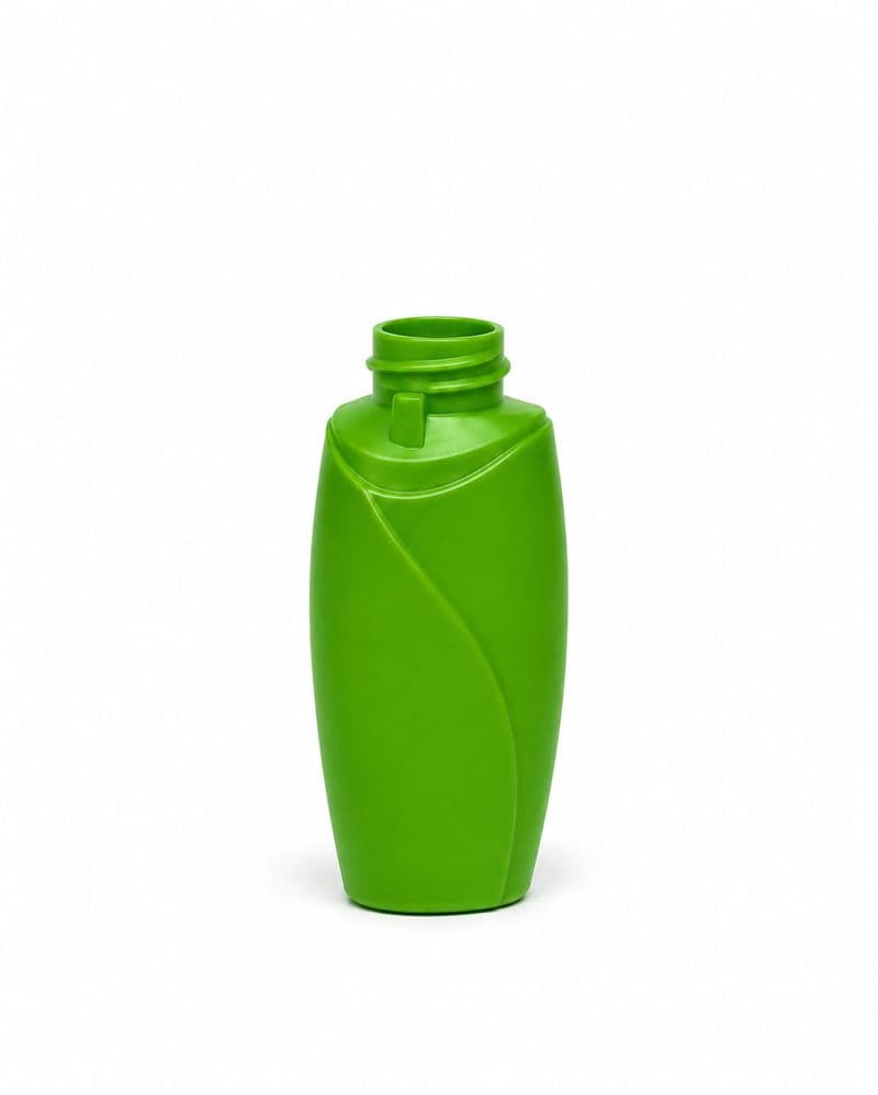 Botol HDPE berkontur 90 ml warna hijau