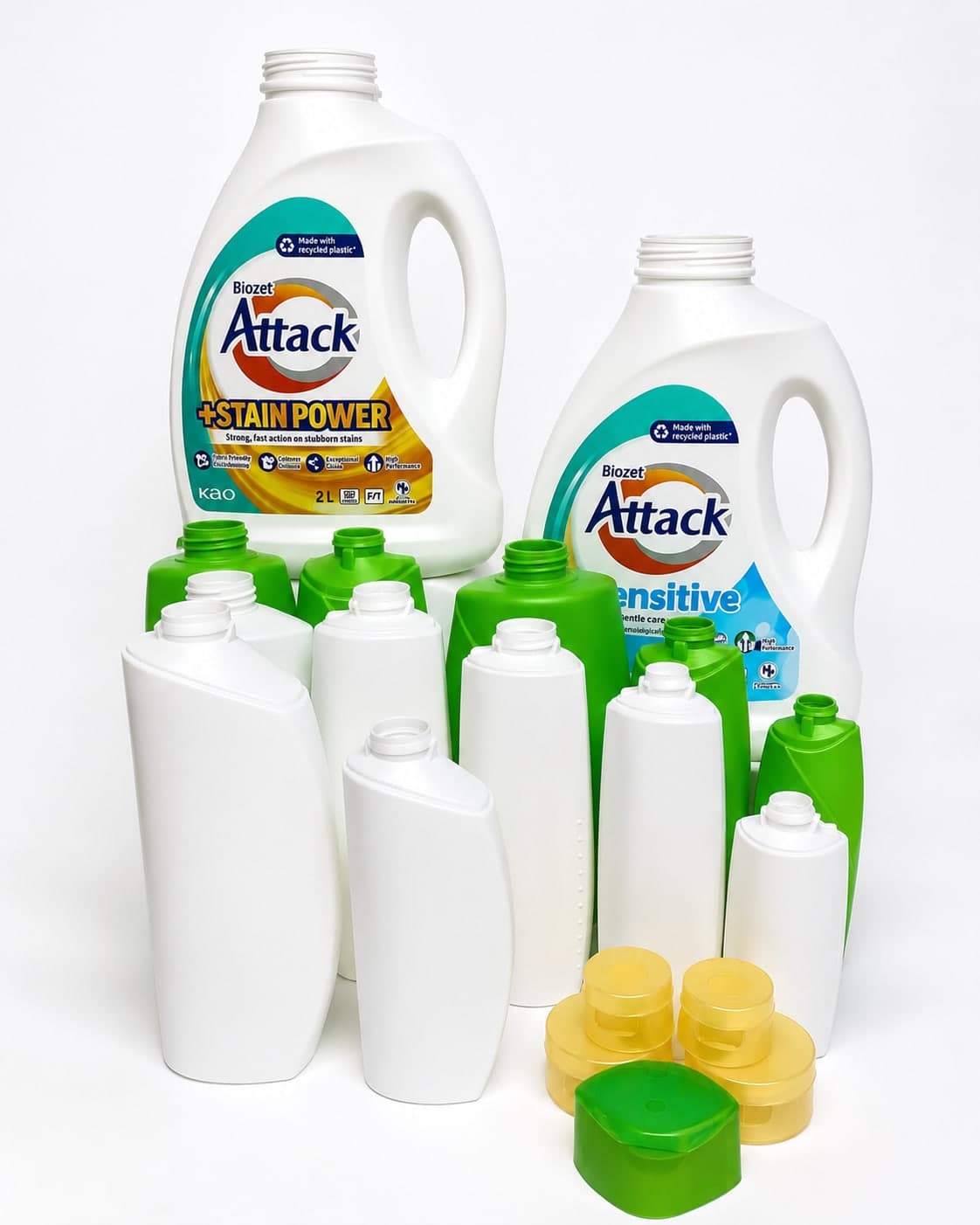 Ragam botol, jar, dan closure HDPE produksi Karawang