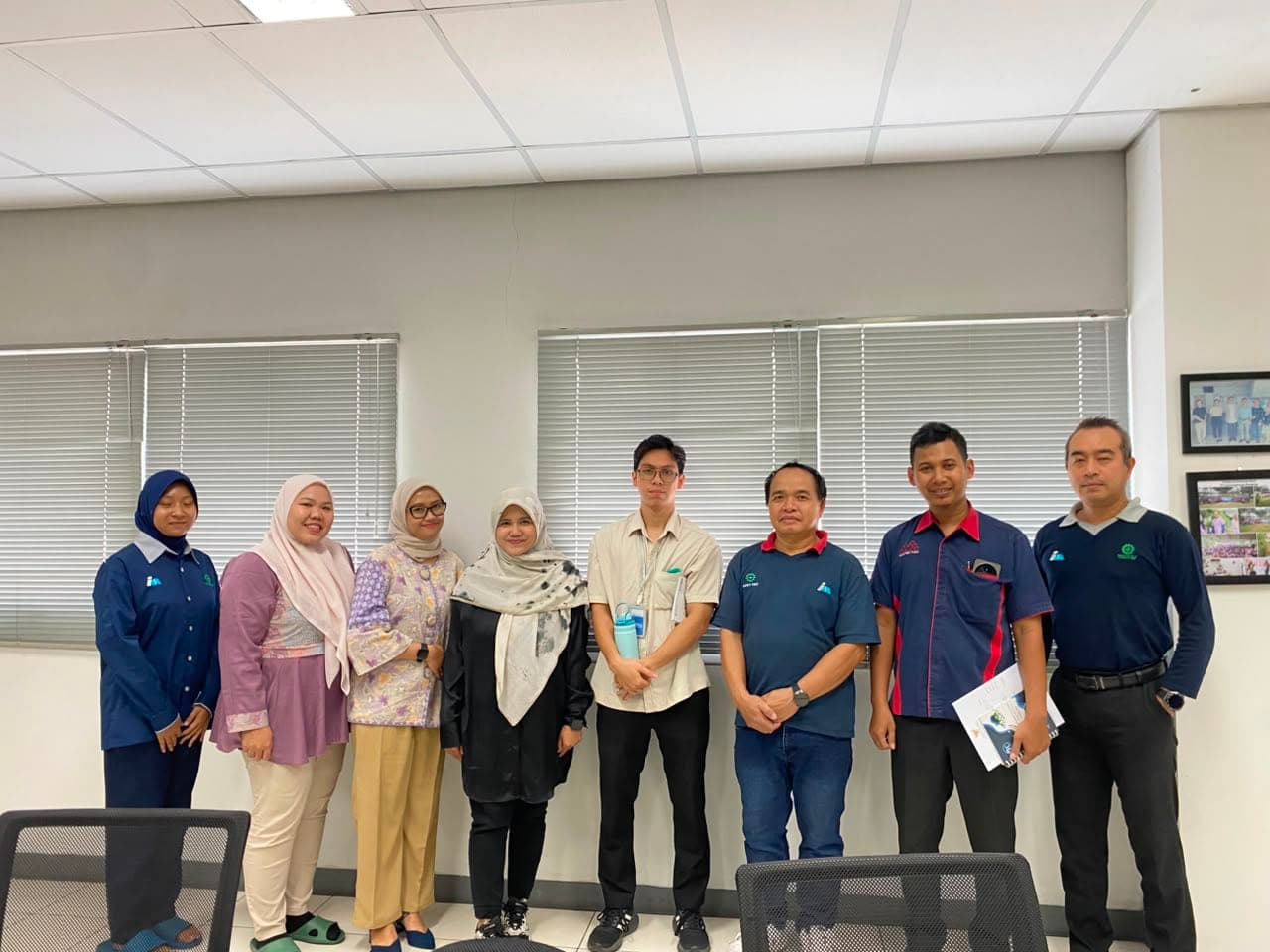 Office team at the Karawang facility