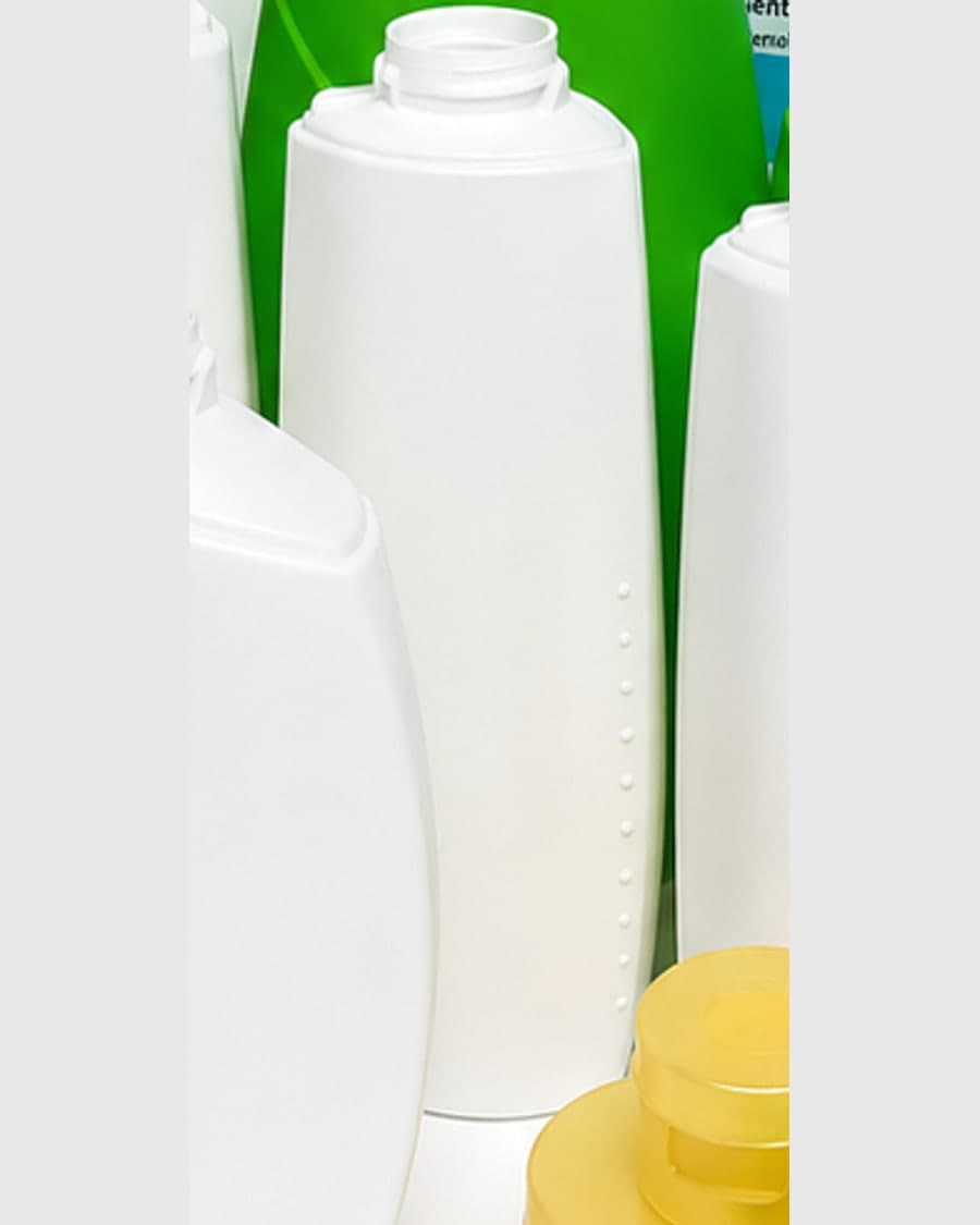 Ribbed Shampoo Bottle